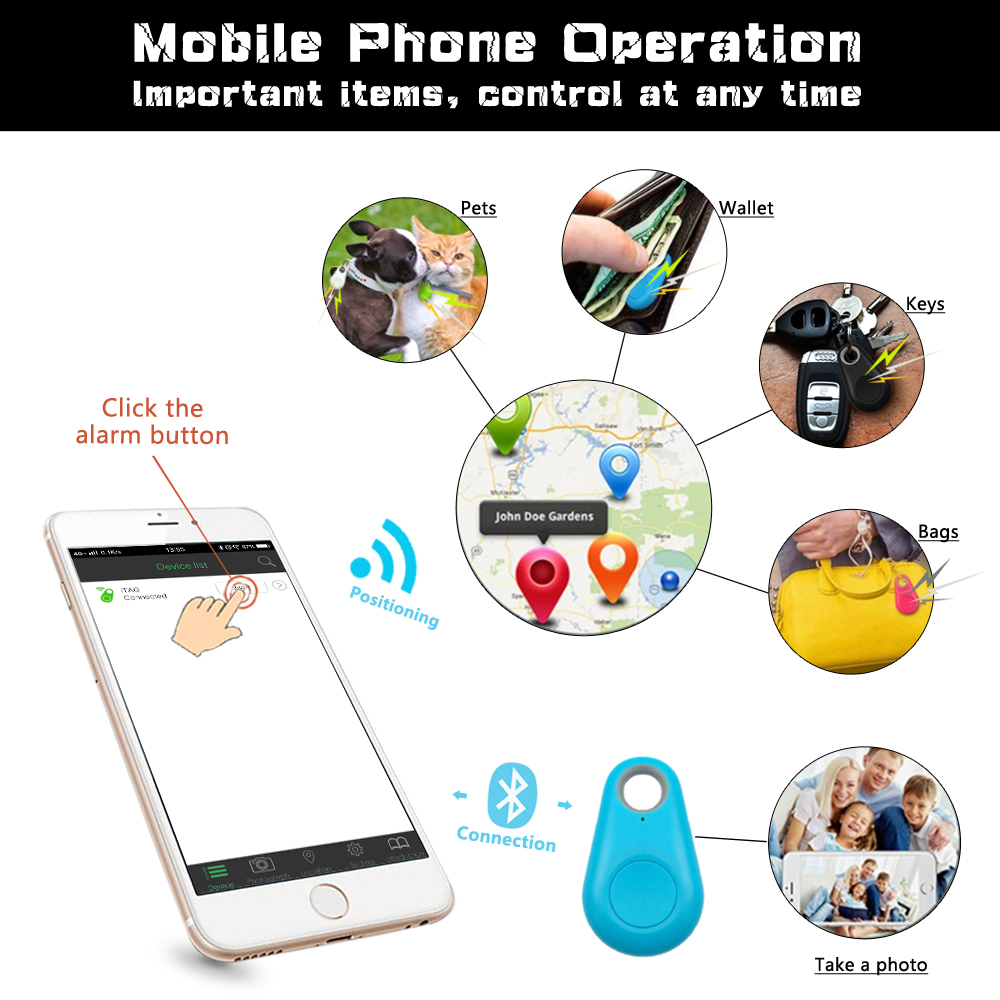 wholesale factory price Wireless Key locator GPS Tracker