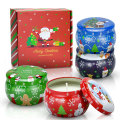 Wholesale Scented Christmas Candle With Lid