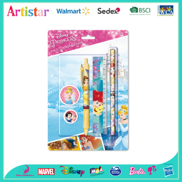 Disney Princess 5 piece stationery set