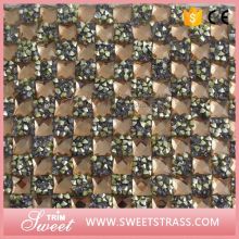 Rhinestone Shoes Garment Accessories Hotfix Rhinestone Sheet Rhinestone Mesh Trim