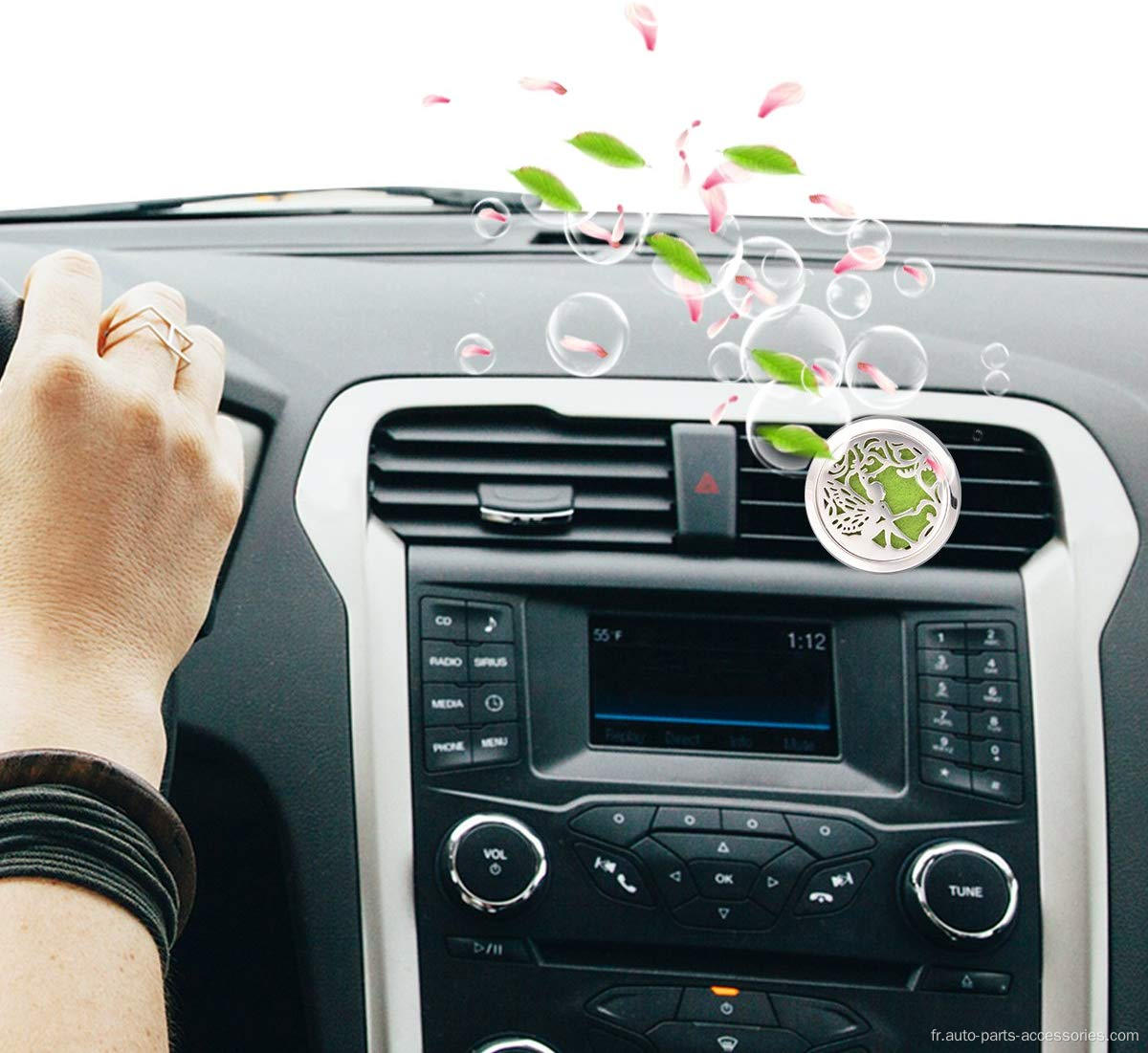 Perfume de voiture de diffuseur d&#39;adhérence à l&#39;air pour clips de ventilation