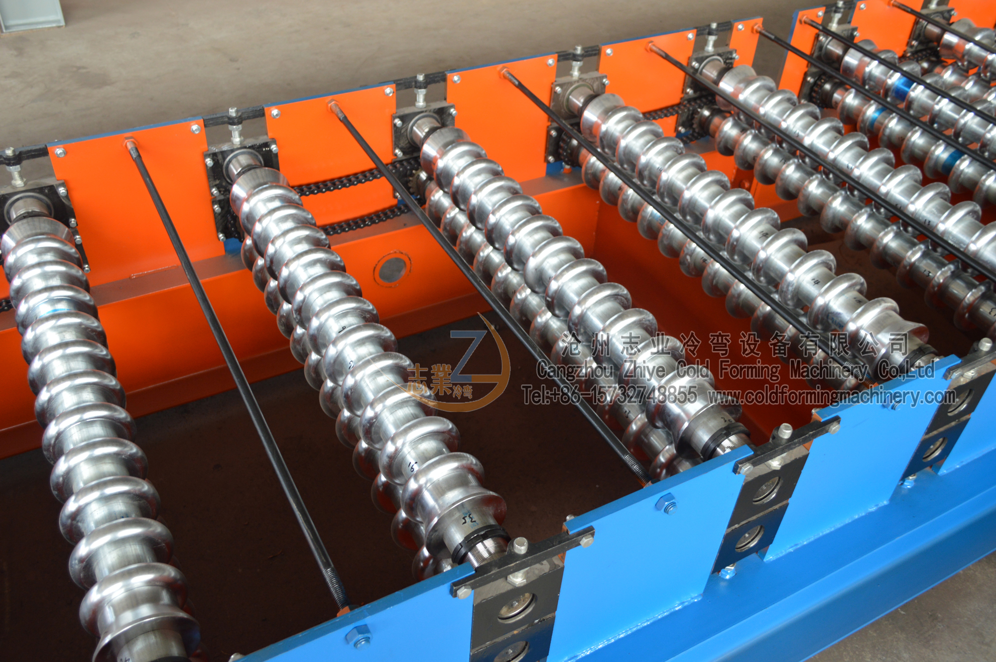 Adjustable Corrugated Sheets Roll Forming Machine