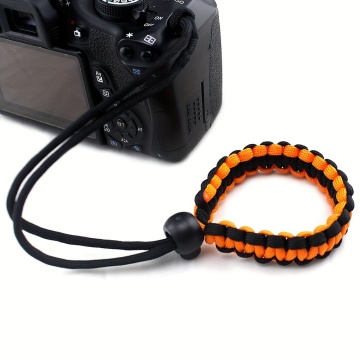 Kongbo Adjustable Nylon Paracord Camera Wrist Strap
