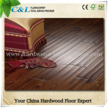 FOSHAN factory hand-scraped solid acacia wood flooring