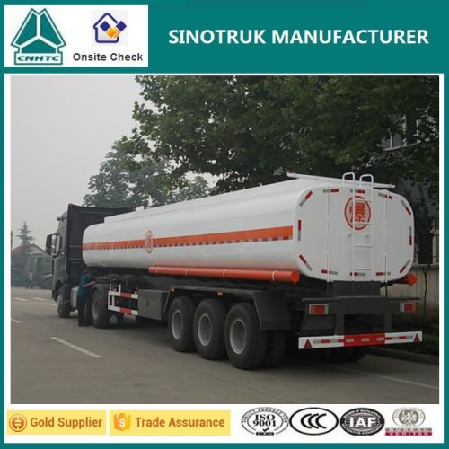 China top brand SINOTRUK manufacturer--50000 liters fuel tank semi trailer, fuel tank trailer