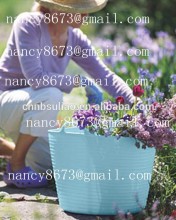 flower water bucket/colorful flower bucket