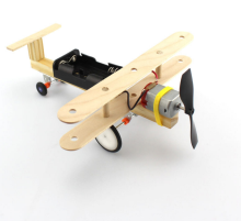 DIY Battery Wind Power Toy Plane