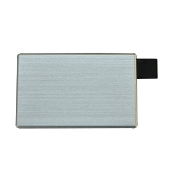 도매 푸시 풀 메탈 카드 Pendrive