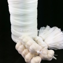 white small pe garlic mesh bag