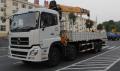 6x4 Drive Dongfeng Truck Hounded Tercope Boom Crane