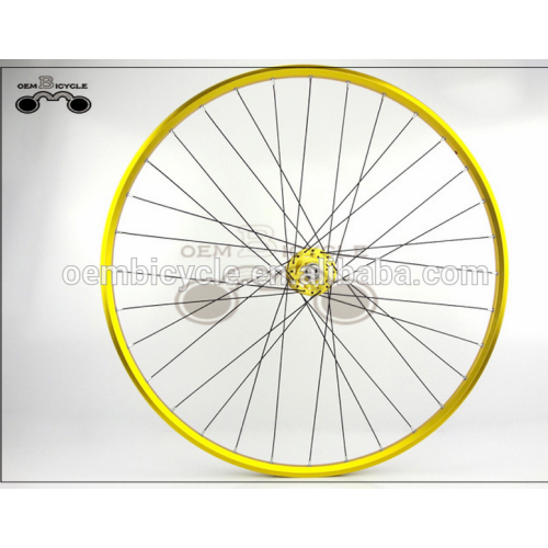 700C 15mm aluminum alloy fixie bicycle wheel