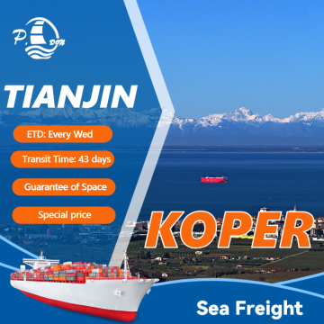Flete marino de Tianjin a Koper