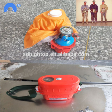 Isolated self chemical oxygen self-rescuer generator mining respirator