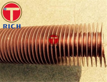 Serrated Finned Copper Pipe for Air Cooler