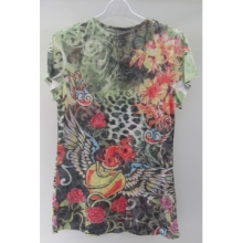 Ladies\' Light Cotton Jersey Crew Necks