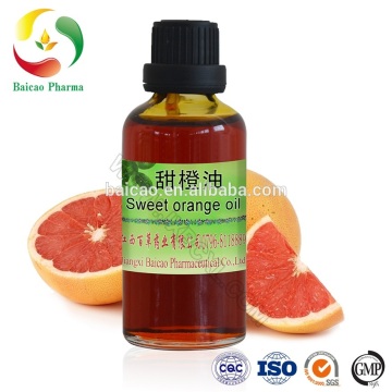 yellow to orange or deep orange liquid ruit or peel d-Limonene massage oil