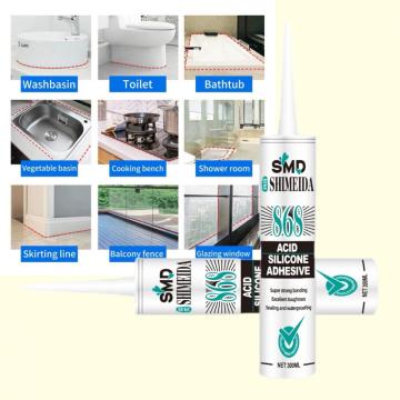 SMD868 Acetic Silicon Sealant Waterproof Silicone Sealant