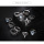 Vintage Knuckle Ring Set pour femmes filles Anneaux empilables Set fleurs creuses sculptées