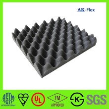 Wave type NBR acoustic insulation foam