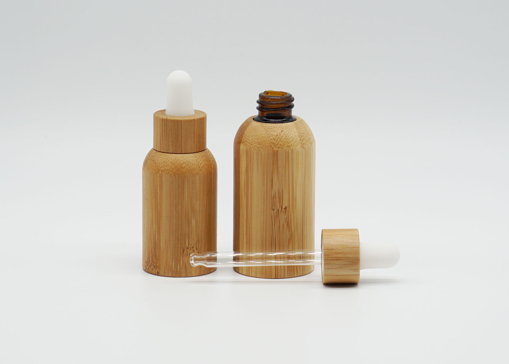 garrafa conta -gotas de bambu bamboo dropper bottle