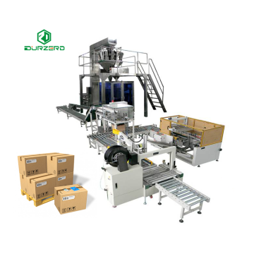 Fully Automatic Bag Into Carton Sealing Machine