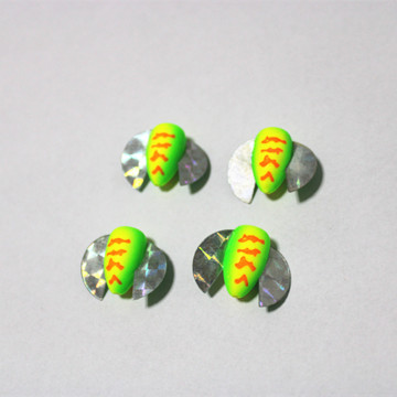 EPS Foam Spin-N-Glo Mylar Winged Spinners for Surf Fishing