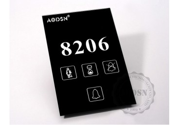 hotel door number plates digital hotel electronic doorplate