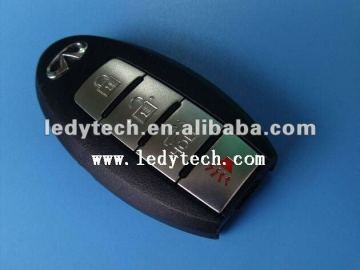 Top quality Infiniti smart 4 button remote control key