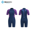 Seaskin Neoprene Adult Back Zip Diving Shorty Wetsuit