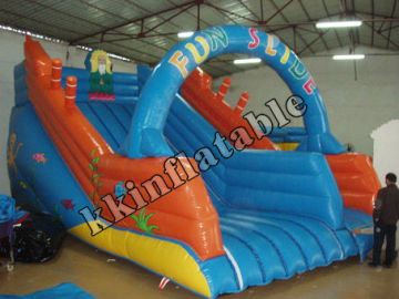 used inflatable slide playground