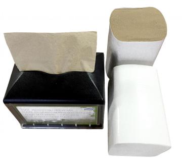 2ply Virgin Paper folded napkins