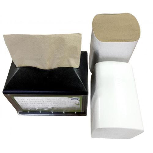 2ply Virgin Paper folded napkins