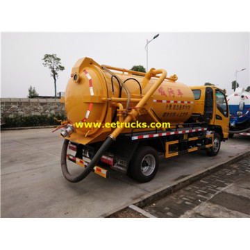 Xe bốc chở dầu hút JAC 4000L