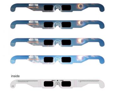 High Quality Solar Eclipse Glasses Avoid Injuring Eyes