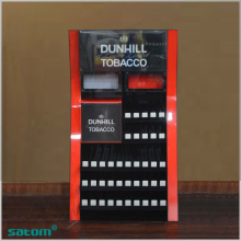 High quality shelf for cigarette shelf pusher for cigarette display with pusher