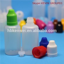 In stock ejuice package 30ml ldpe dropper bottle with child resist cap