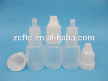 Transparent PE soft squeeze e-juice bottle,E-juice PE squeeze bottle packaging