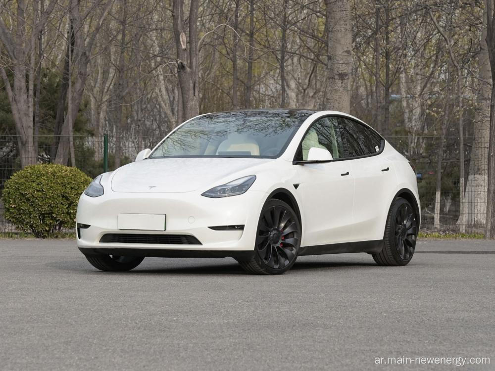 2023 طراز جديد فاخر سريع سيارة كهربائية MN-Tesla-Y-2023 New Energy Electric Car 5 مقاعد وصول جديد Leng