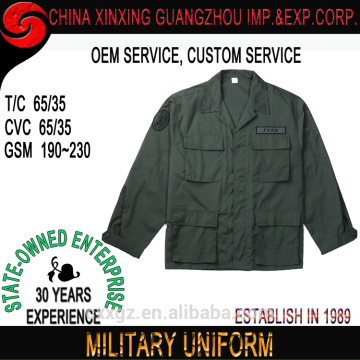 long sleeves combat army dress green uniforms