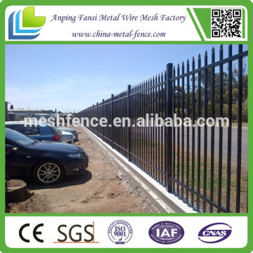 powder coating fence/ steel fence panel /steel fencing panel/steel tubular fence/iron fence