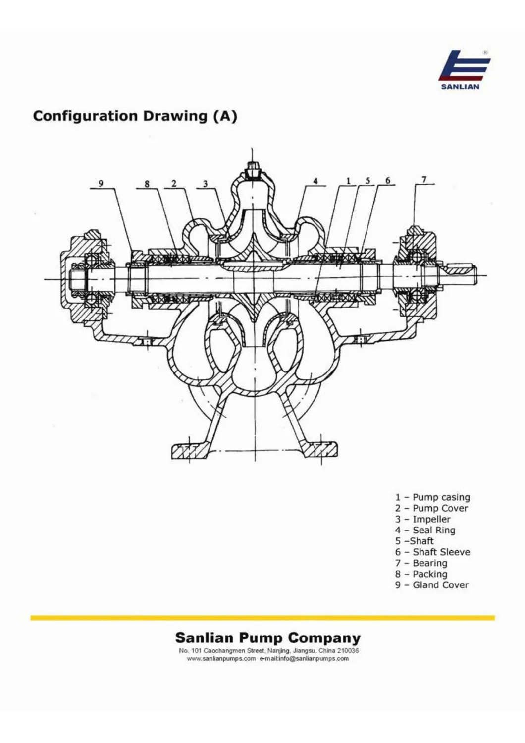 Diesel Engine Centrifugal Water Pump with High Quality