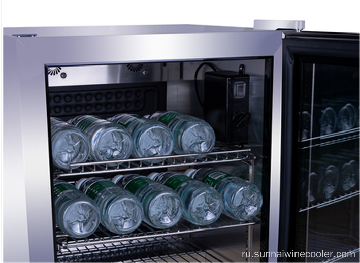 Диспрограмма мини -винные банки с пивным напитком холодильны