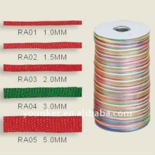 Jewerly Cord Colored Rattail cord for decoration