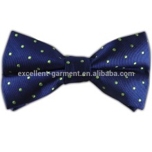 100% silk woven bowtie polka dot bowtie