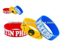 Silicone Rubber Sport Wristband Cuff Bracelet Wrist Bands