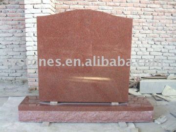 european style absolute black headstone monuments