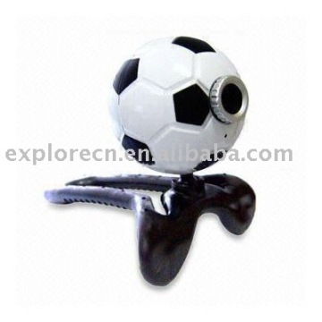 Fooball shaped usb PC camera