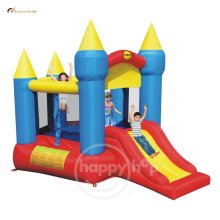 Happyhop Bouncers for Kids-9018 Indoor Inflatable Castle with Slide Bouncers