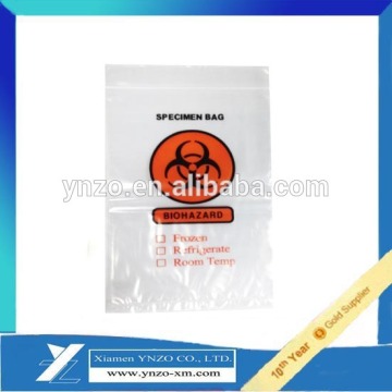 Biohazard Collection Bags/ Ziplock Bags Specimen Biohazard Bag/Medical Biohazard Specimen Bag