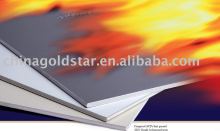 Fire-resistant core aluminum composite panel building materials